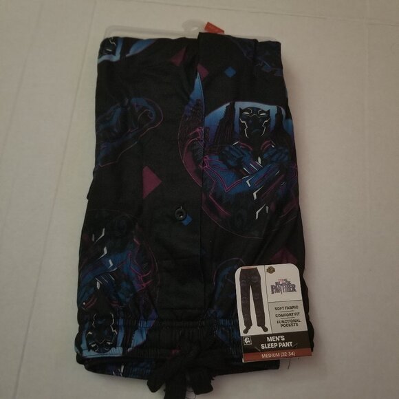 Marvel Black Panther Sleep Pants - Picture 1 of 5